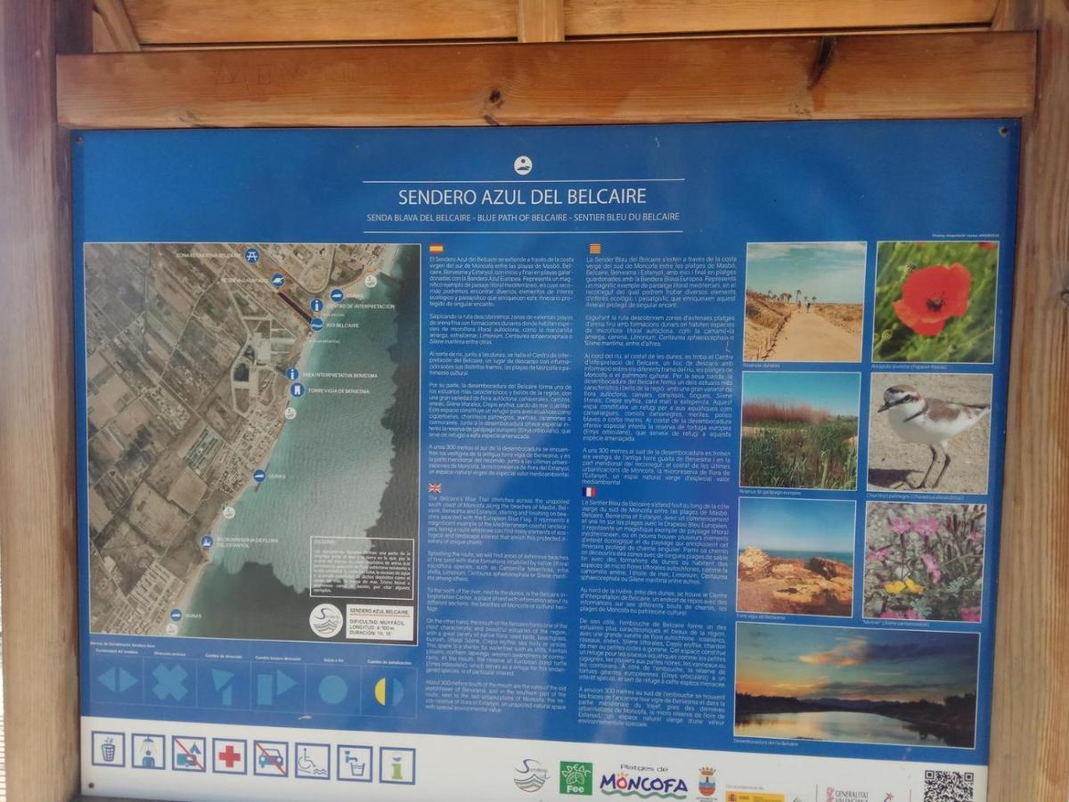 Apto. Con Wifi, Piscina, Vistas Al Mar Y Parking. Moncofar Bagian luar foto