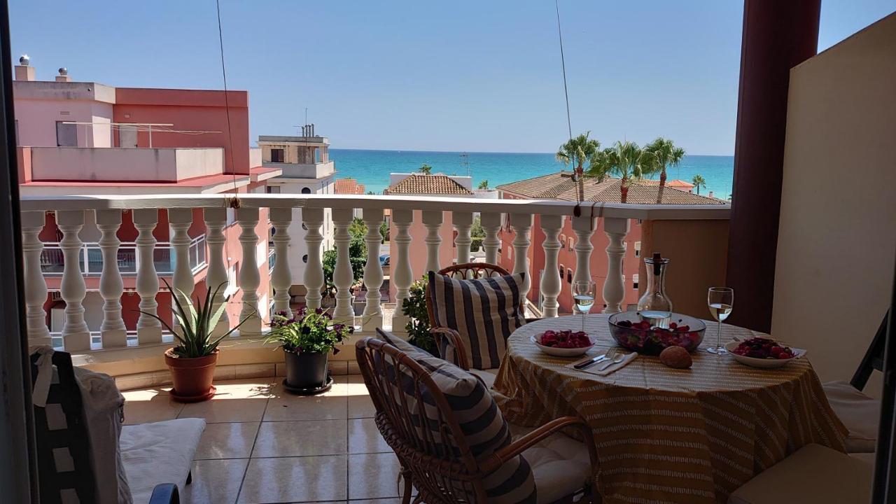 Apto. Con Wifi, Piscina, Vistas Al Mar Y Parking. Moncofar Bagian luar foto