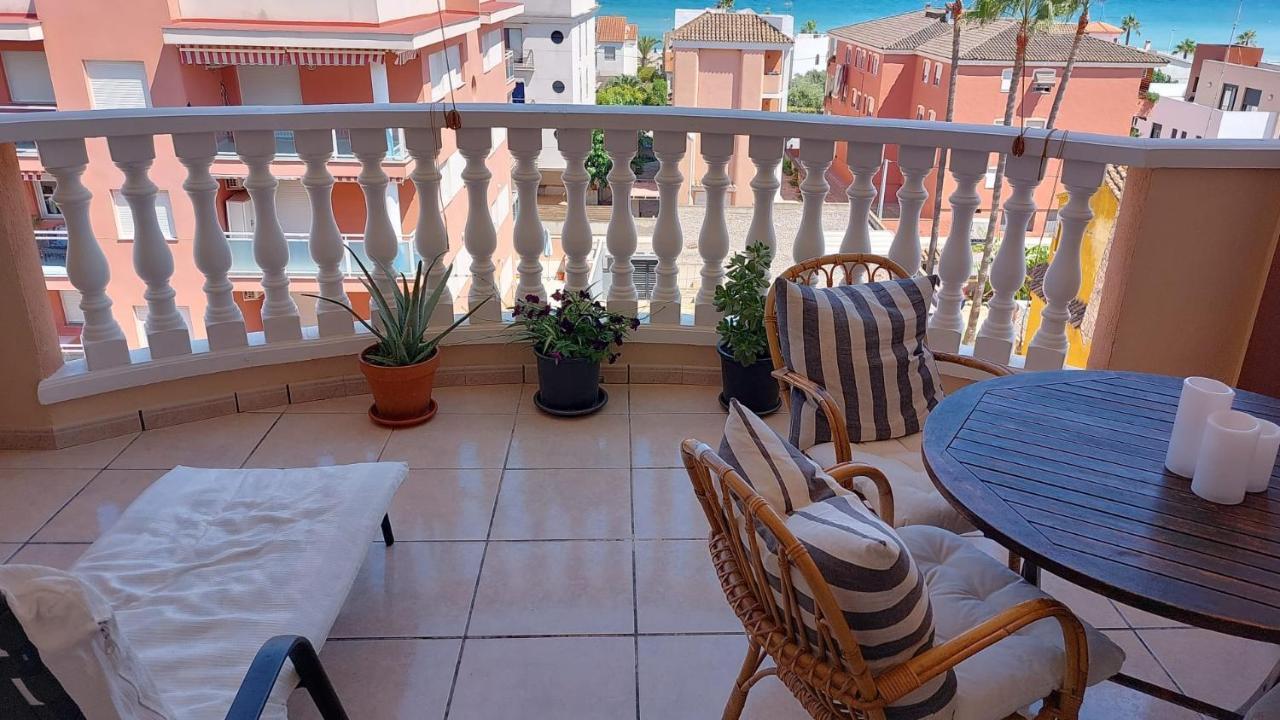 Apto. Con Wifi, Piscina, Vistas Al Mar Y Parking. Moncofar Bagian luar foto