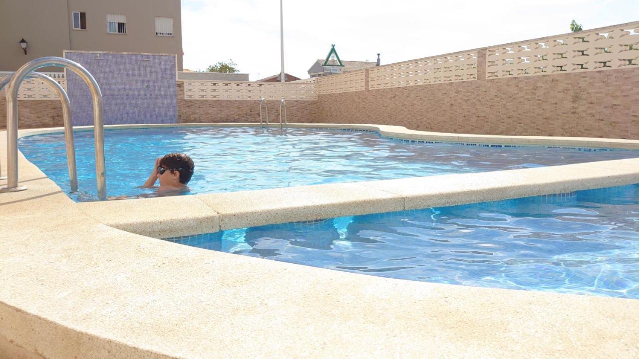 Apto. Con Wifi, Piscina, Vistas Al Mar Y Parking. Moncofar Bagian luar foto