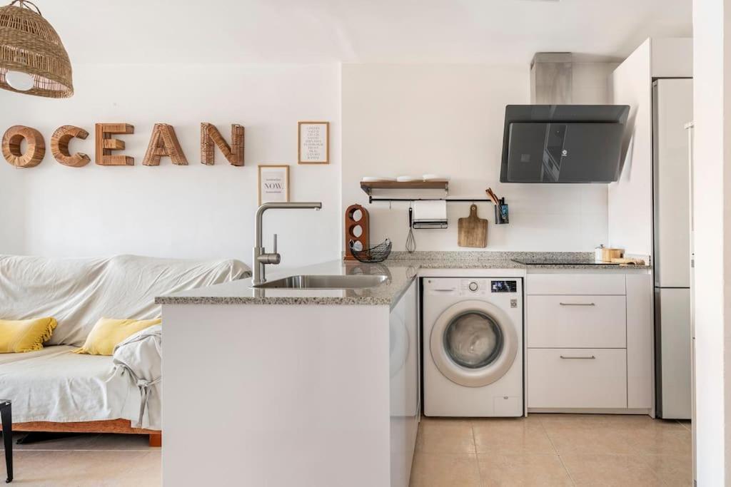 Apto. Con Wifi, Piscina, Vistas Al Mar Y Parking. Moncofar Bagian luar foto