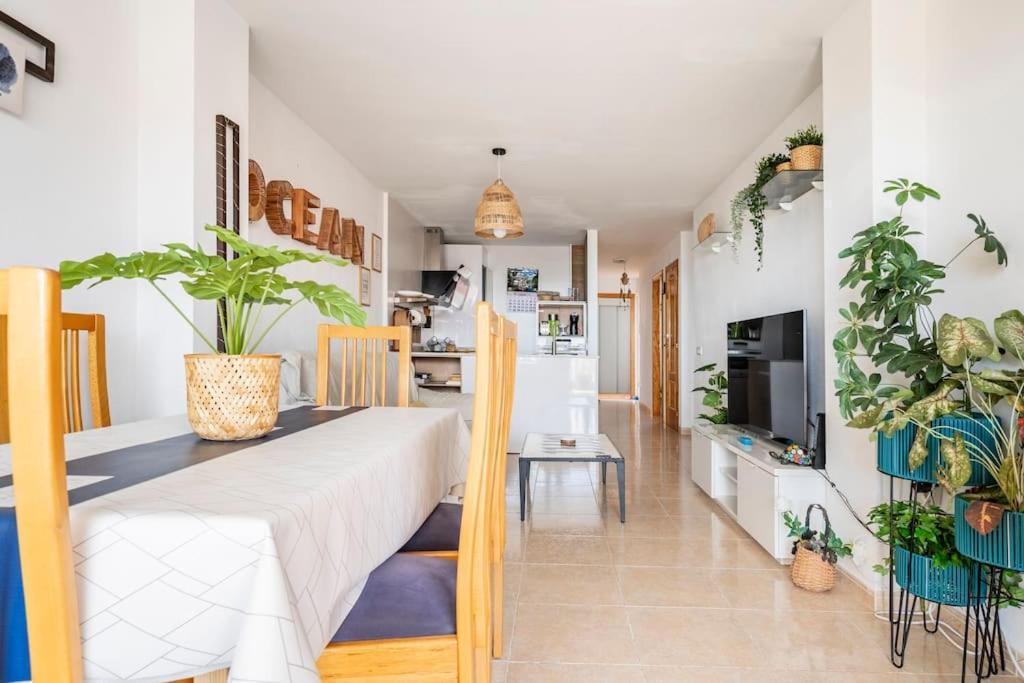 Apto. Con Wifi, Piscina, Vistas Al Mar Y Parking. Moncofar Bagian luar foto